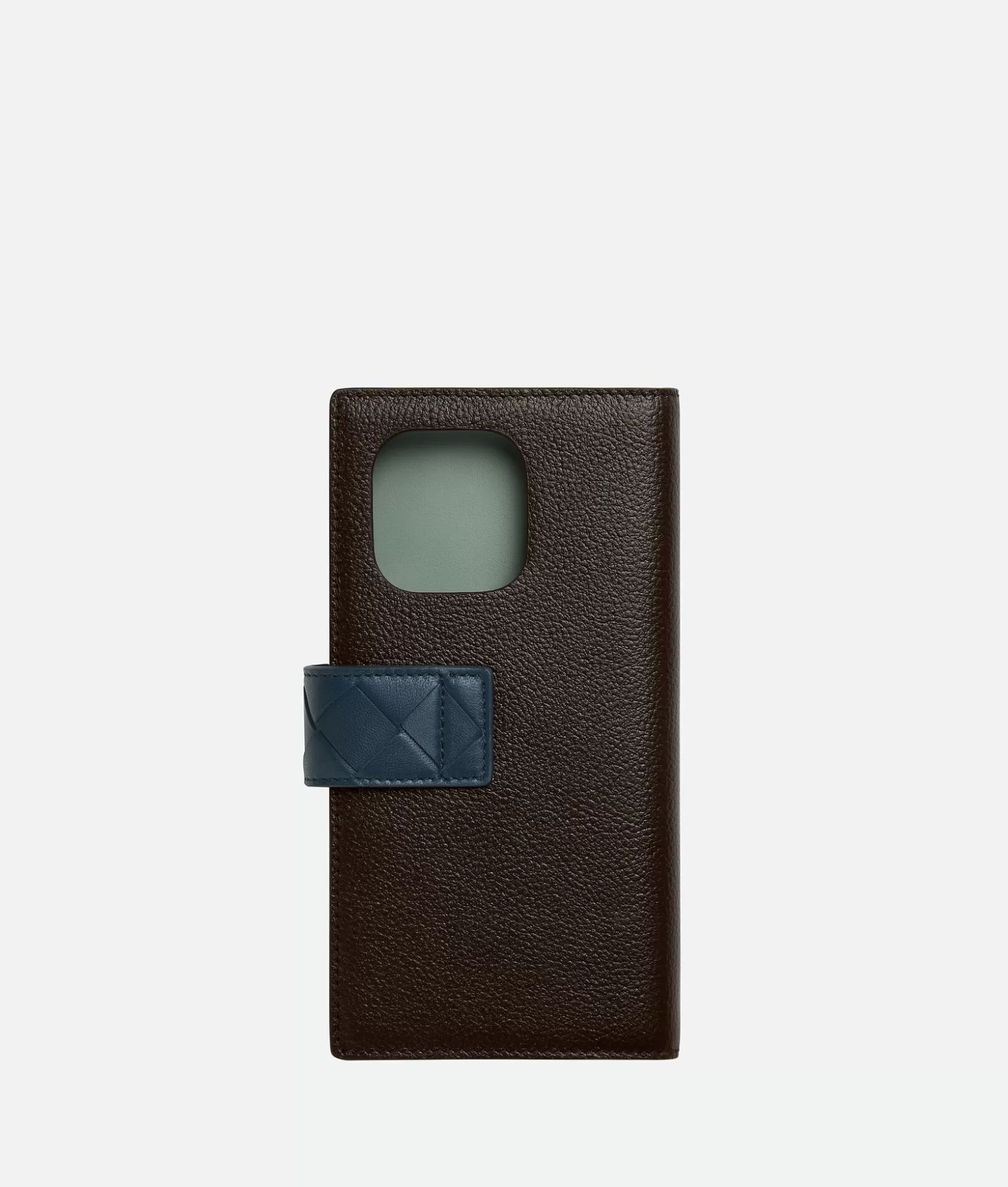 Tech^Bottega Veneta Custodia Tag Per IPhone 15 Pro Max Fondant / Deep blue / New sauge